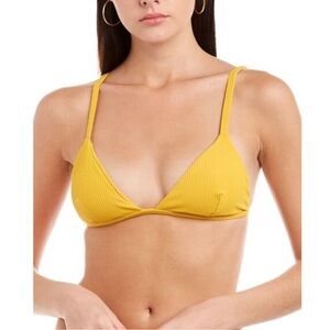 NWT Andie The Gold Coast Bikini Top, Size Large